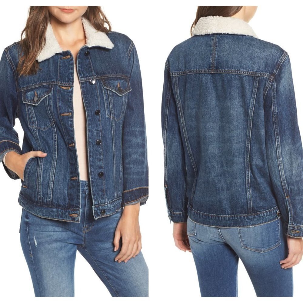 GOOD AMERICAN Boyfriend Denim Jacket (4/5)